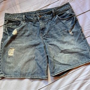 Apt 9 Distressed Denim Shorts